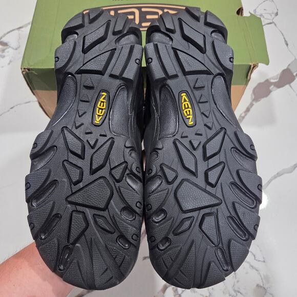 Keen Targhee II Mid Waterproof Size 11 Wide Men\'s Triple Black 1029104 main image 4